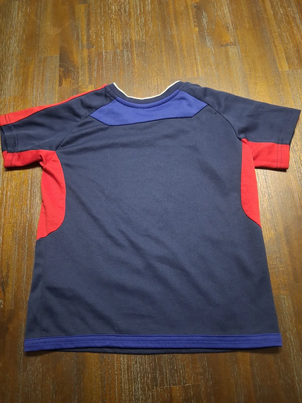 Ralph Lauren Kids Navy & Red USA Shield Athletic Tee